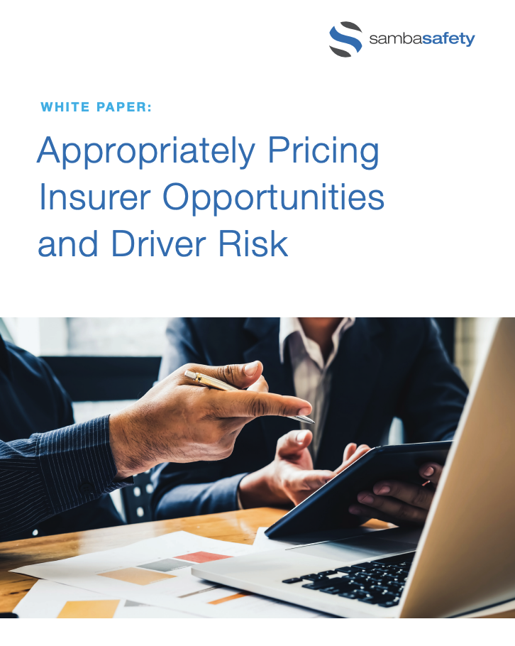Insurance Driver Risk Pricing Insurer Opportunities and Driver Risk