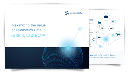 SambaSafety's guide, Maximizing the Value of Telematics Data